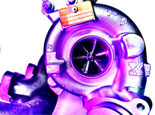 Turbosprężarka po regeneracji w hfturbo.pl cnc koło kompresji