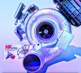 Turbosprężarka po regeneracji w hfturbo. Mercedes 3.0 dci  777318-0001